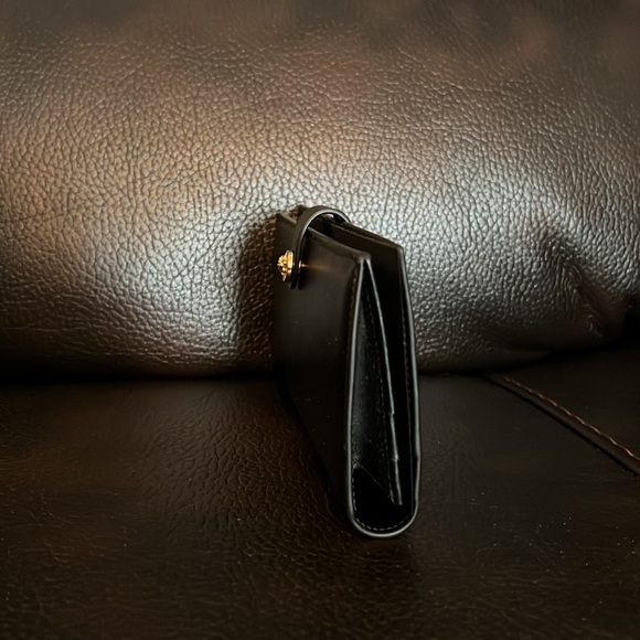 Versace unisex long bifold Medusa biggie logo calf leather wallet NEW - Picture 4 of 8